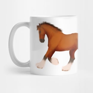 Clydesdale horse Mug